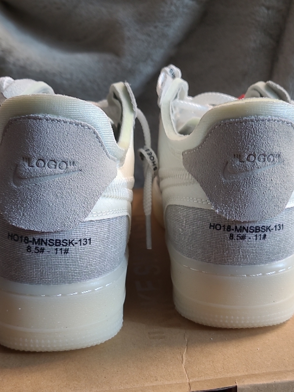 Off-White / Nike The Ten Nike Force 1 Low Mens 11 - Picture 3 of 12